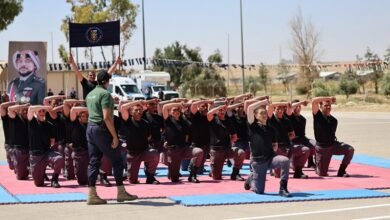 الأردن يُخرّج 300 عنصر من قوى الأمن الداخلي السوري