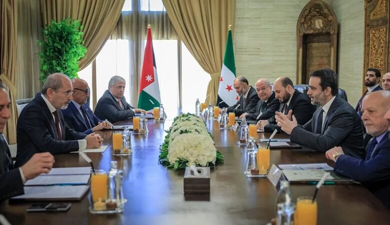 وفد أردني رفيع المستوى في دمشق