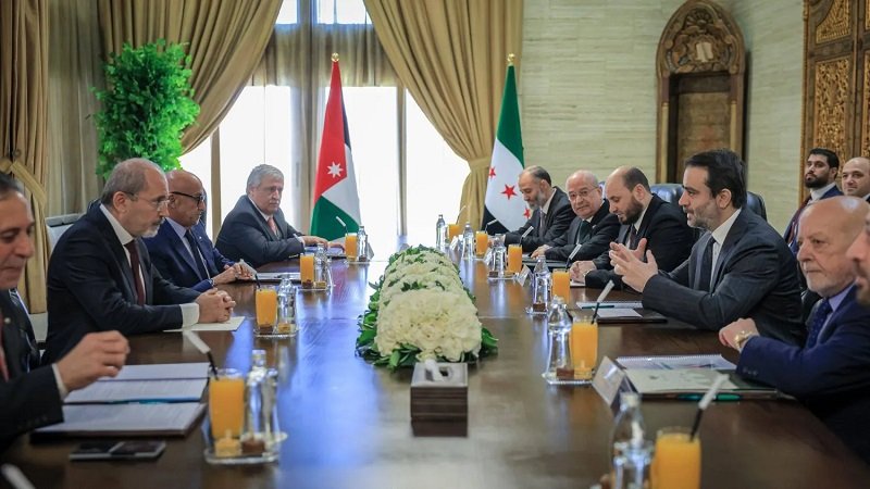 وفد أردني رفيع المستوى في دمشق 2 وفد أردني رفيع المستوى في دمشق