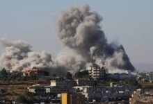 16 قتيلاً في غارات إسرائيلية على منطقة النبطية بجنوب لبنان