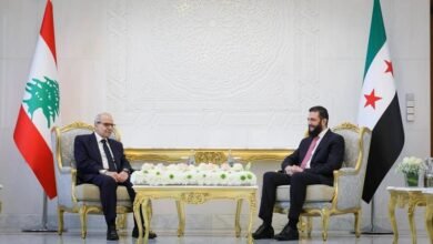 نواف سلام يشيد بموقف الرئيس السوري تجاه لبنان