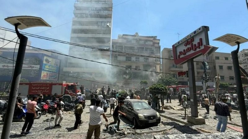 ثلاثة قتلى بغارة إسرائيلية على ضاحية بيروت الجنوبية 2 ثلاثة قتلى بغارة إسرائيلية على ضاحية بيروت الجنوبية