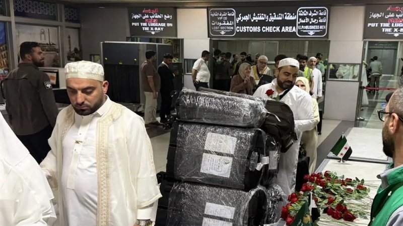 مطار حلب الدولي يستقبل أولى دفعات الحجاج العائدين