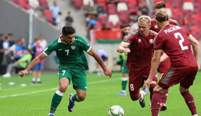 المنتخب السوري يخسر برباعية أمام بيلاروسيا ودياً 1 المنتخب السوري يخسر برباعية أمام بيلاروسيا ودياً