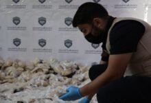ضبط 2 مليون حبة كبتاغون معدة للتهريب في طرطوس