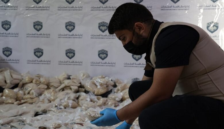 ضبط 2 مليون حبة كبتاغون معدة للتهريب في طرطوس