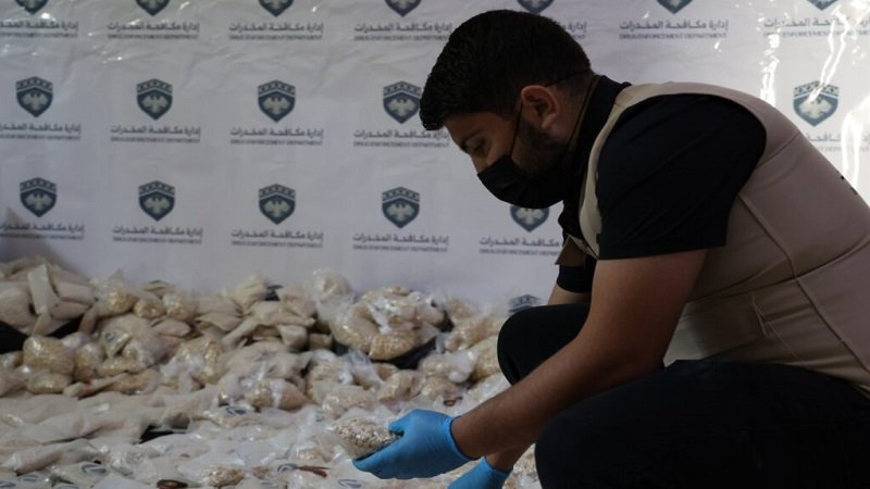 ضبط 2 مليون حبة كبتاغون معدة للتهريب في طرطوس