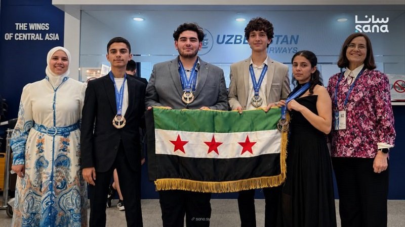سوريا تحرز 4 ميداليات في أولمبياد الكيمياء العالمي بأوزبكستان 2 سوريا تحرز 4 ميداليات في أولمبياد الكيمياء العالمي بأوزبكستان
