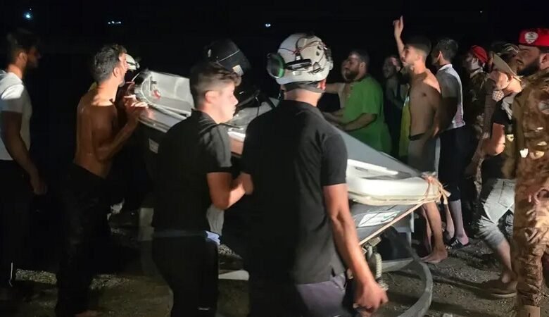 دير الزور.. وفاة طفلين إثر اصطدام عبارة بجسر على نهر الفرات