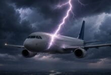 كيف تنجو الطائرات من الصواعق؟ 2 كيف تنجو الطائرات من الصواعق؟