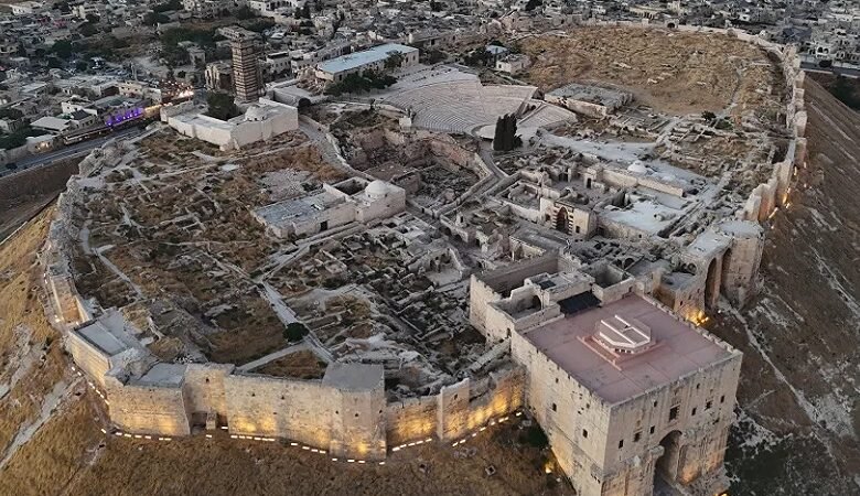 ترميمات تعيد البريق إلى قلعة حلب بعد سنوات الإهمال 1 ترميمات تعيد البريق إلى قلعة حلب بعد سنوات الإهمال