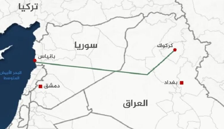 ماذا نعرف عن مشروع تأهيل خط كركوك- بانياس؟