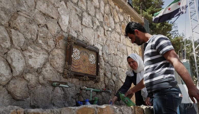 نزاع محلي على المياه الجوفية يفجّر توتراً بريف دمشق 1 نزاع محلي على المياه الجوفية يفجّر توتراً بريف دمشق