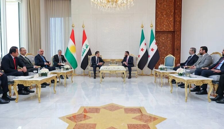هل تنجح زيارة بارزاني إلى دمشق في بناء علاقات متوازنة