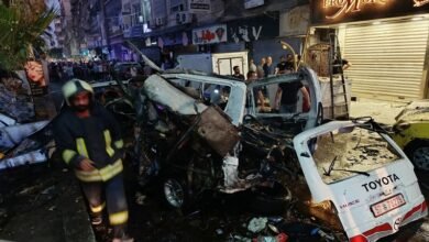 قتيلان و13 مصاباً بانفجار حافلة ركاب في جرمانا بريف دمشق