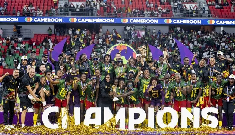 الكاميرون يحرز لقب كأس أمم إفريقيا للسيدات لأول مرة 1 الكاميرون يحرز لقب كأس أمم إفريقيا للسيدات لأول مرة