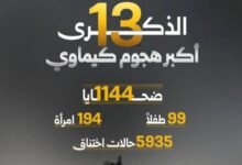 دمشق تجدد التعهد بمحاسبة المتورطين بـ«مجزرة الكيماوي»