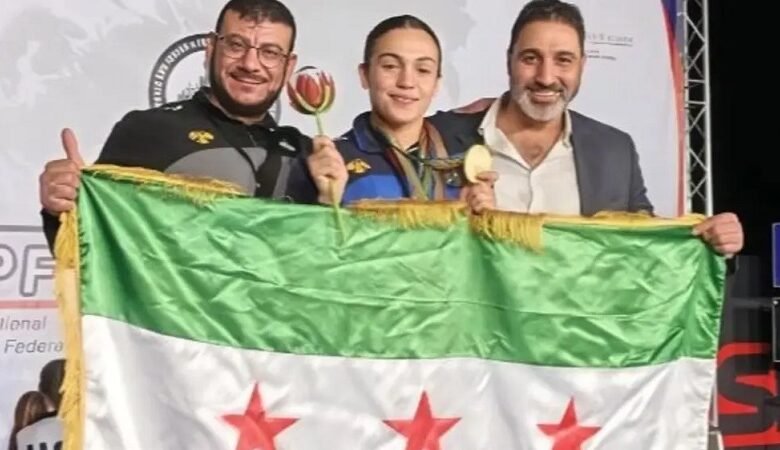 لاعبة سورية تحصد 3 ذهبيات وفضية في بطولة العالم للقوة البدنية