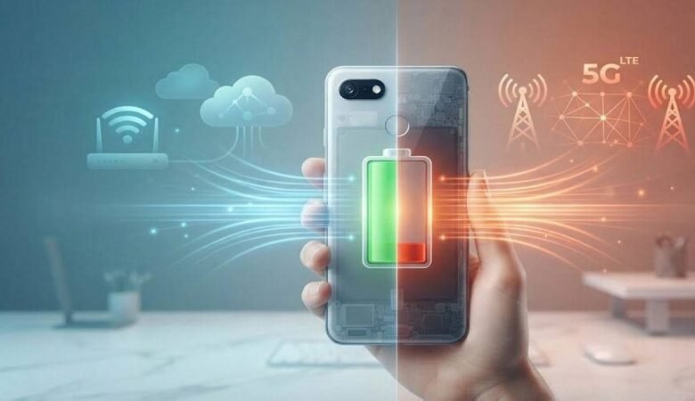 واي فاي أم بيانات الهاتف.. أيهما يستهلك بطارية هاتفك أكثر؟ 1 واي فاي أم بيانات الهاتف.. أيهما يستهلك بطارية هاتفك أكثر؟
