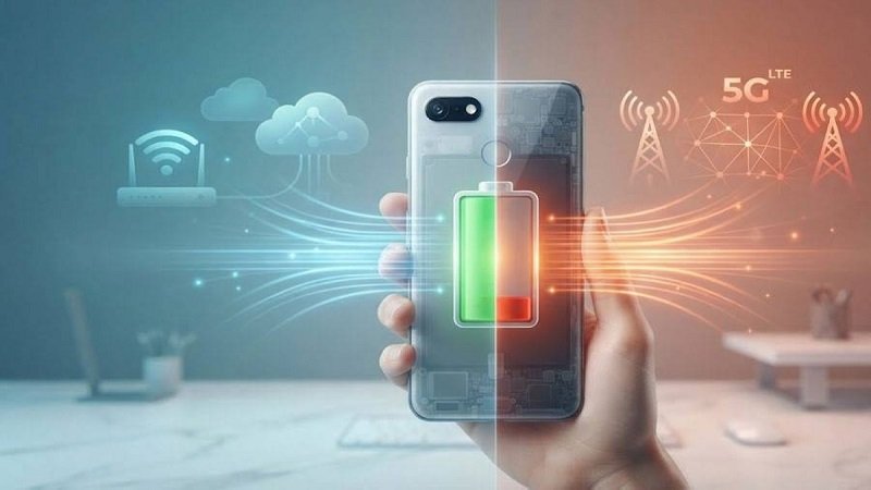 واي فاي أم بيانات الهاتف.. أيهما يستهلك بطارية هاتفك أكثر؟ 2 واي فاي أم بيانات الهاتف.. أيهما يستهلك بطارية هاتفك أكثر؟