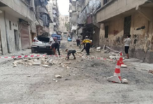 أضرار مادية في حيي السكري والفرقان بحلب جراء الرياح الشديدة
