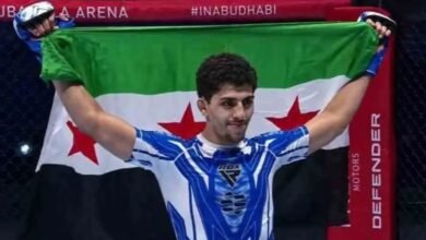 الحاج علي يحرز أول ميدالية سورية في بطولة العالم للفنون القتالية