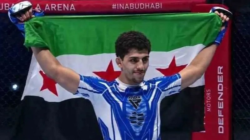 الحاج علي يحرز أول ميدالية سورية في بطولة العالم للفنون القتالية