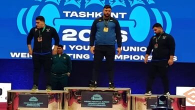 الرباع السوري علي محمد يحرز الميدالية الذهبية ببطولة آسيا 23 الرباع السوري علي محمد يحرز الميدالية الذهبية ببطولة آسيا