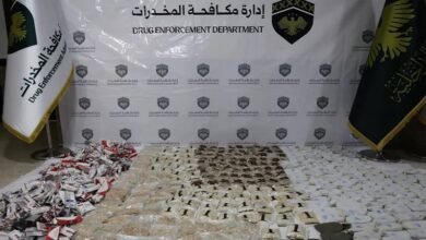 ضبط 7 ملايين حبة كبتاغون وتفكيك 3 شبكات تهريب خلال شهر