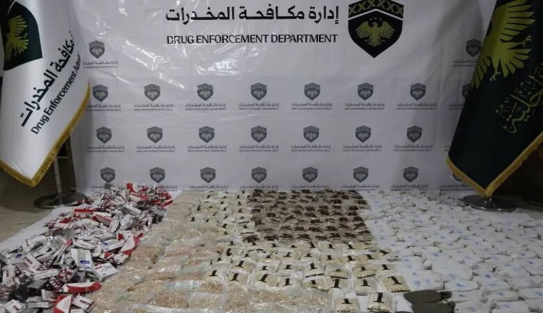 ضبط 7 ملايين حبة كبتاغون وتفكيك 3 شبكات تهريب خلال شهر