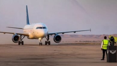 وصول أولى رحلات "طيران الجزيرة" الكويتية إلى مطار دير الزور