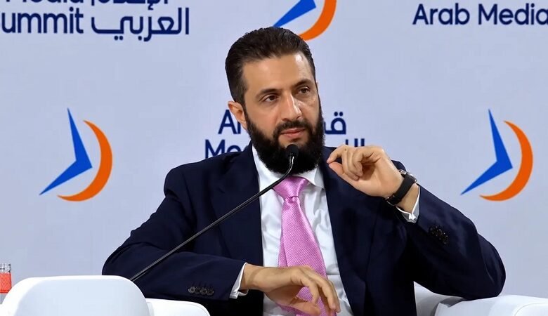 الشرع يتوقع بلوغ اقتصاد سوريا 50 مليار دولار في 2026