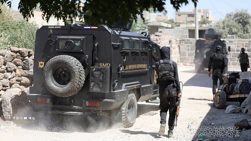 هدوء حذر في «الصنمين» السورية وانتشار أمني مكثف وحالة استنفار 2 هدوء حذر في «الصنمين» السورية وانتشار أمني مكثف وحالة استنفار