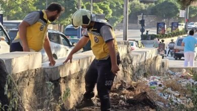 انفجار ناتج عن مخلفات حرب في منطقة السريان في حلب
