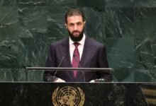 الشرع أمام الأمم المتحدة: بدأنا التعافي.. والجولان سيبقى أرضاً سورية 2 الشرع أمام الأمم المتحدة: بدأنا التعافي.. والجولان سيبقى أرضاً سورية