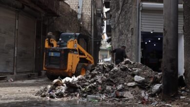 بستان القصر في حلب.. أنقاض متراكمة وشبكات خدمية تحت الضغط
