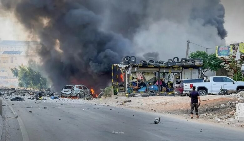 انفجار مخزن للأسلحة قرب سرمدا يودي بحياة 14 شخصاً 1 انفجار مخزن للأسلحة قرب سرمدا يودي بحياة 14 شخصاً