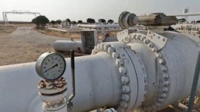 حريق في خط للغاز بدير الزور جراء عمل تخريبي