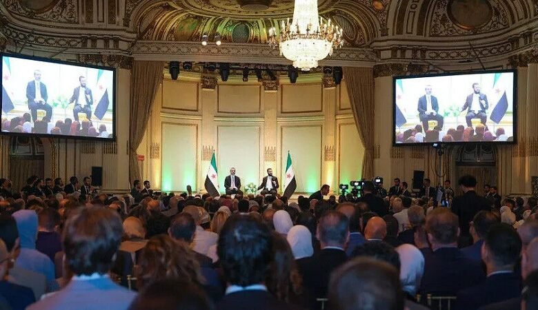الشرع يبحث مع الجالية السورية العلاقات مع واشنطن والإعمار