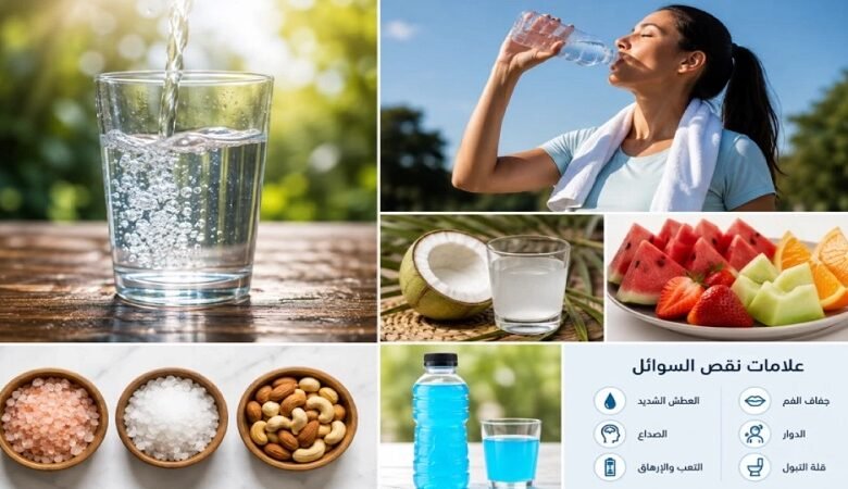 هل يكفي شرب الماء وحده لحماية الجسم من الجفاف؟ 1 هل يكفي شرب الماء وحده لحماية الجسم من الجفاف؟
