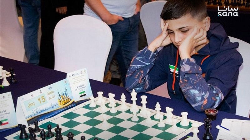 السوري مازن فندي يحرز فضية بطولة آسيا للشطرنج 2 السوري مازن فندي يحرز فضية بطولة آسيا للشطرنج