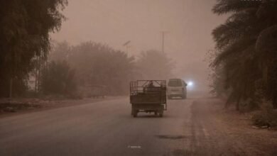 271 حالة اختناق في دير الزور جراء عاصفة غبارية تضرب شرق سوريا