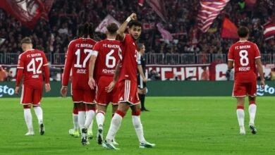 بايرن ميونيخ يقفز لقمة الدوري الألماني بسداسية لايبزيغ 22 بايرن ميونيخ يقفز لقمة الدوري الألماني بسداسية لايبزيغ