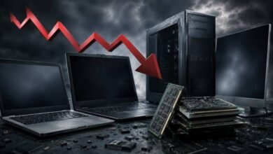 21 % تراجعاً في شحنات الحواسيب عالمياً بالربع الثالث 2026