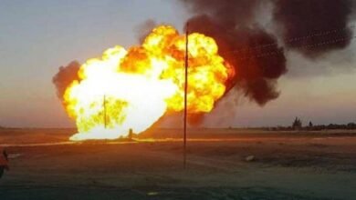 استهداف خط لتصدير الغاز في شمال شرق سوريا