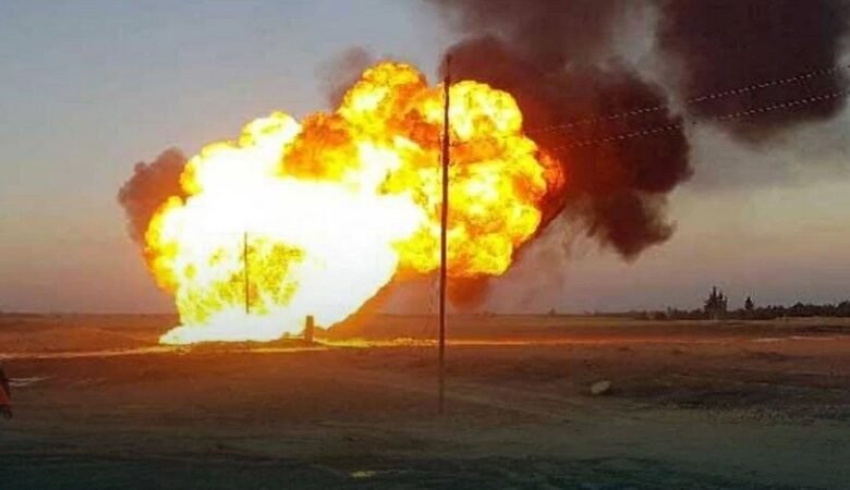 استهداف خط لتصدير الغاز في شمال شرق سوريا 1 استهداف خط لتصدير الغاز في شمال شرق سوريا