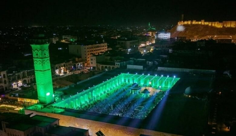 سوريا تفتتح الجامع الأموي الكبير في حلب بعد توقف 13 عاماً